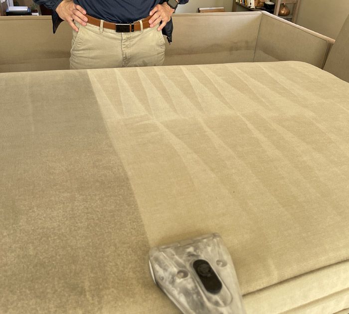 Lehi Upholstery Cleaning Results