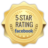 5 Star Rated on Facebook